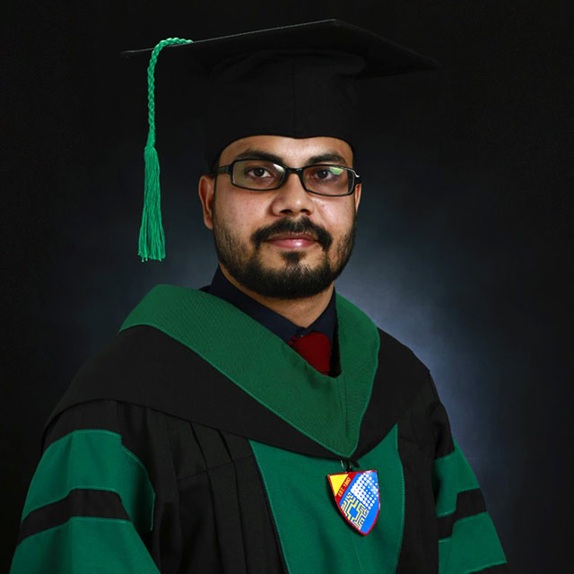 Congratulations to Dr. Shubham Saket