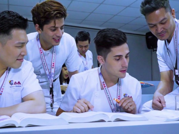 Studying at - AMA School of Medicine